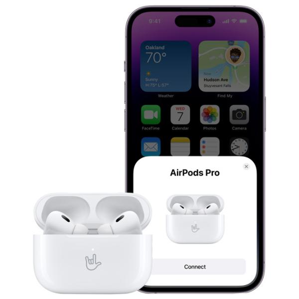 Наушники Apple AirPods PRO (2nd generation) Белый Беспроводные/ Персональный photo 6