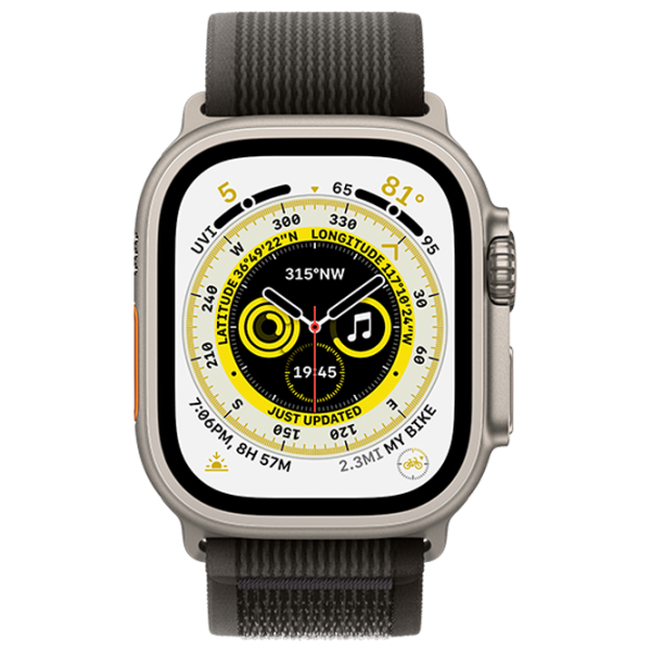 Ceas inteligent Apple Watch Ultra M/ L/ MQFX3UL/ A/ Black/ Gray Trail Titanium photo 2