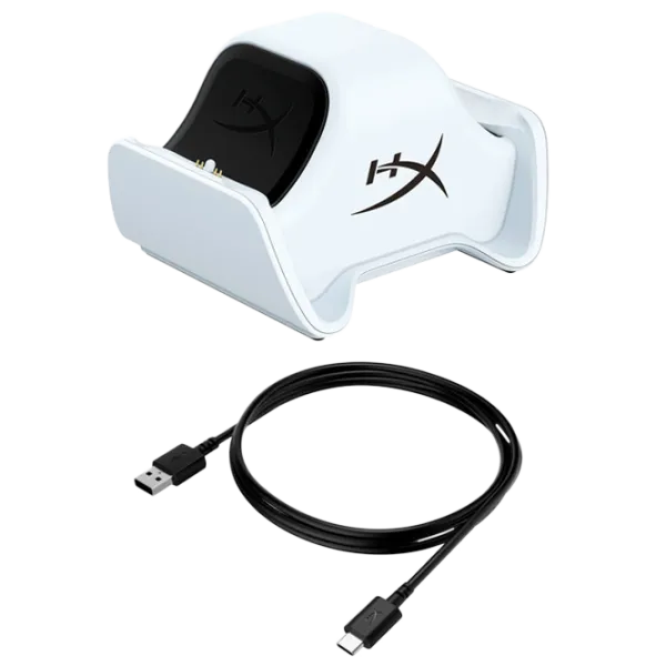 Stație de încărcare controller HyperX ChargePlay Duo Dualsense PlayStation 5 / White photo 5