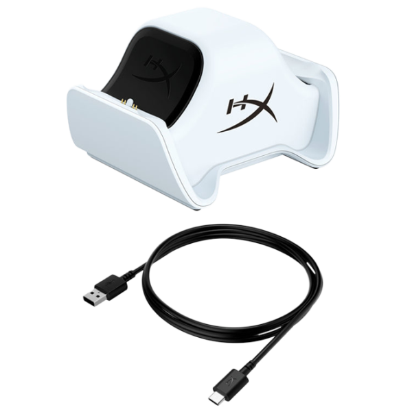Stație de încărcare controller HyperX ChargePlay Duo Dualsense PlayStation 5 / White photo 5