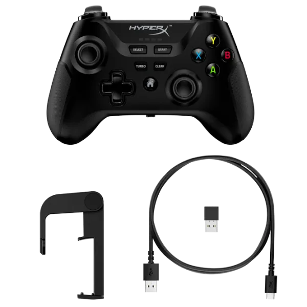 Геймпад HyperX Clutch Беспроводные / 13 buttons / Черный photo 9