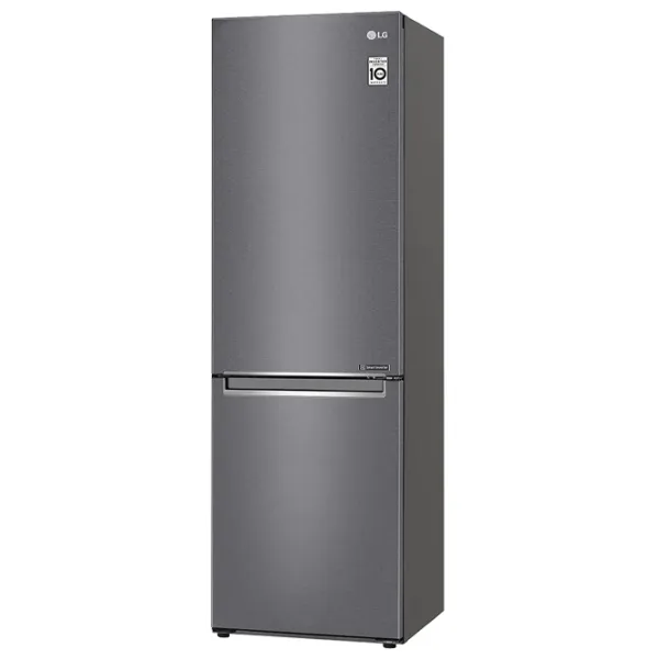 Frigider LG GW-B459SLCM cu congelator jos 341 l / 186 cm / Inox photo 2