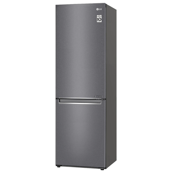 Frigider LG GW-B459SLCM cu congelator jos 341 l / 186 cm / Inox photo 2
