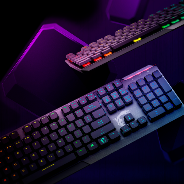 Tastatură MSI Vigor GK50 Low Profile Cu fir/ Black photo 7