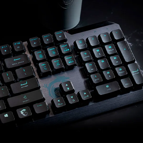 Tastatură MSI Vigor GK50 Low Profile Cu fir/ Black photo 8