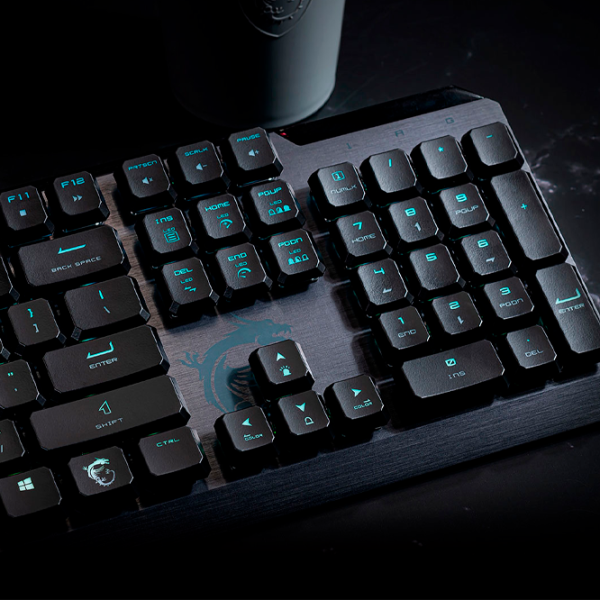 Tastatură MSI Vigor GK50 Low Profile Cu fir/ Black photo 8
