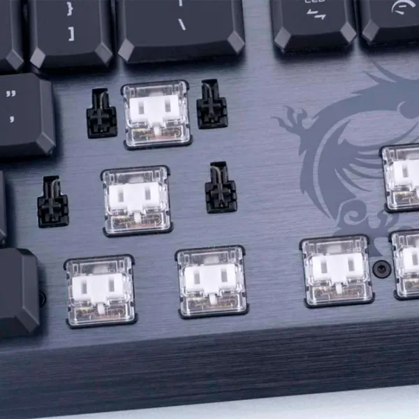 Клавиатура MSI Vigor GK50 Low Profile Проводная/ Черный photo 7 Клавиатура MSI Vigor GK50 Low Profile Проводная/ Черный photo 7