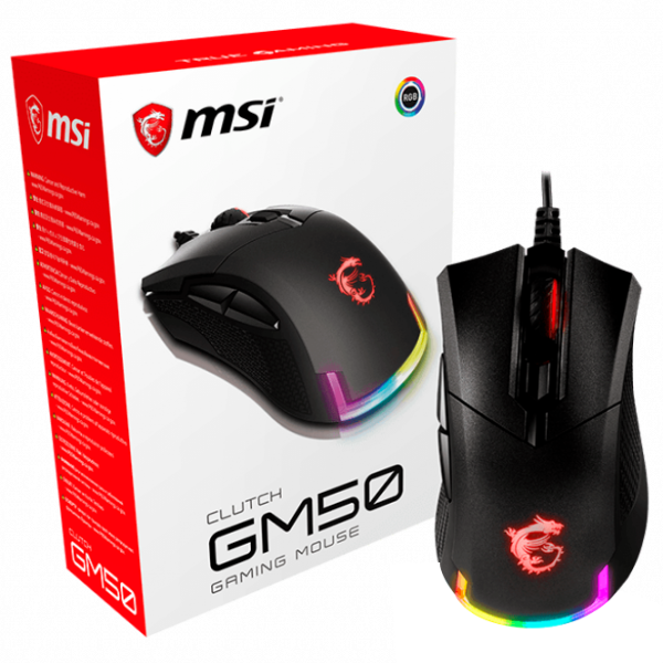 Мышь MSI Clutch GM50 USB/ Черный photo 7 Мышь MSI Clutch GM50 USB/ Черный photo 7