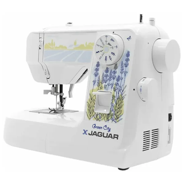 Mașină de cusut Jaguar Green City Electromecanică/ White photo 4