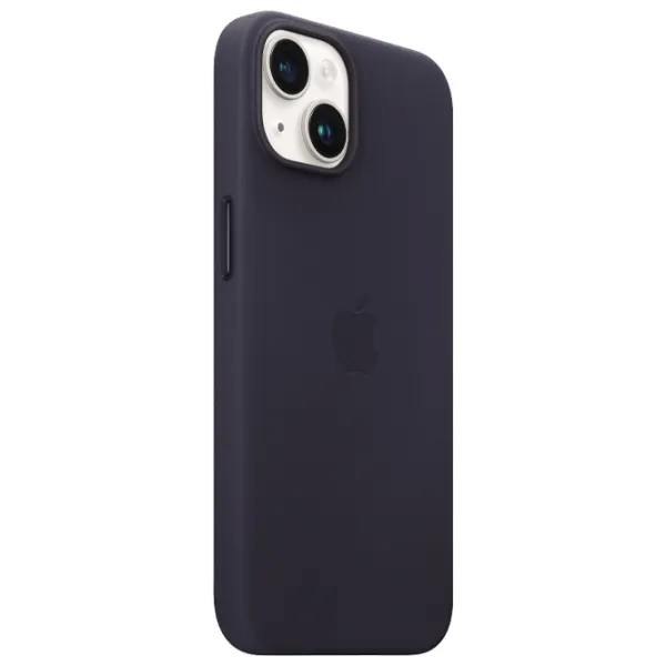Чехол для смартфона Apple iPhone 14 Apple/ MagSafe Back/ Кожа/ Пурпурный photo 2 Чехол для смартфона Apple iPhone 14 Apple/ MagSafe Back/ Кожа/ Пурпурный photo 2