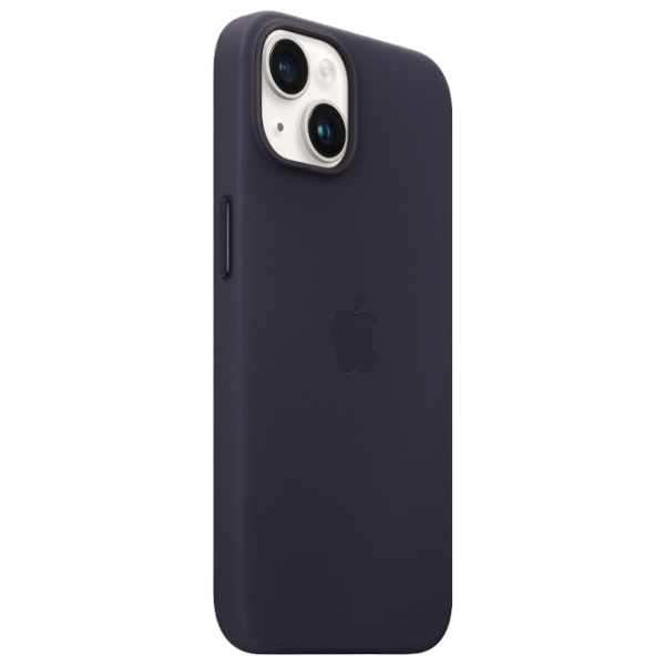 Чехол для смартфона Apple iPhone 14 Apple/ MagSafe Back/ Кожа/ Пурпурный photo 2 Чехол для смартфона Apple iPhone 14 Apple/ MagSafe Back/ Кожа/ Пурпурный photo 2