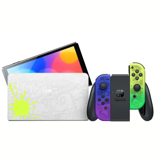 Nintendo Switch Oled Model Splatoon 3 Edition  / Black photo 4
