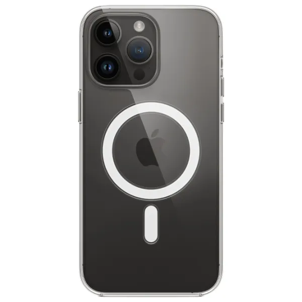 Husă pentru smartphone Apple iPhone 14 Pro Max Apple/ MagSafe Back/ Policarbonat/ White Transparent photo 2 Husă pentru smartphone Apple iPhone 14 Pro Max Apple/ MagSafe Back/ Policarbonat/ White Transparent photo 2
