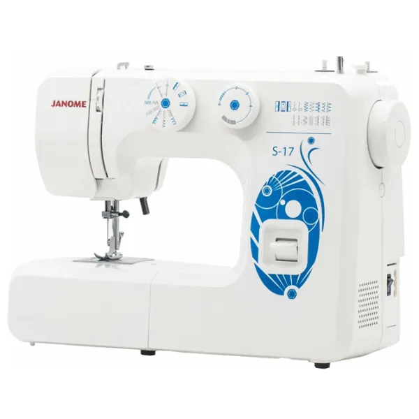 Mașină de cusut Janome S-17 Electromecanică/ White photo 3