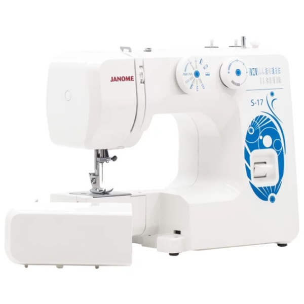 Mașină de cusut Janome S-17 Electromecanică/ White photo 5