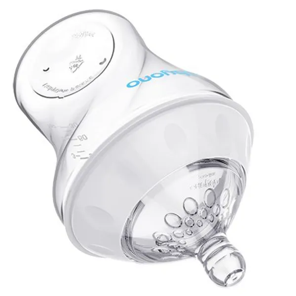 Biberon BabyOno 1450 Unisex/ 180 ml/ Transparent photo 3