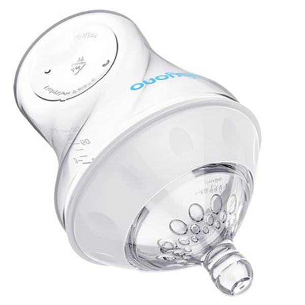 Biberon BabyOno 1450 Unisex/ 180 ml/ Transparent photo 3