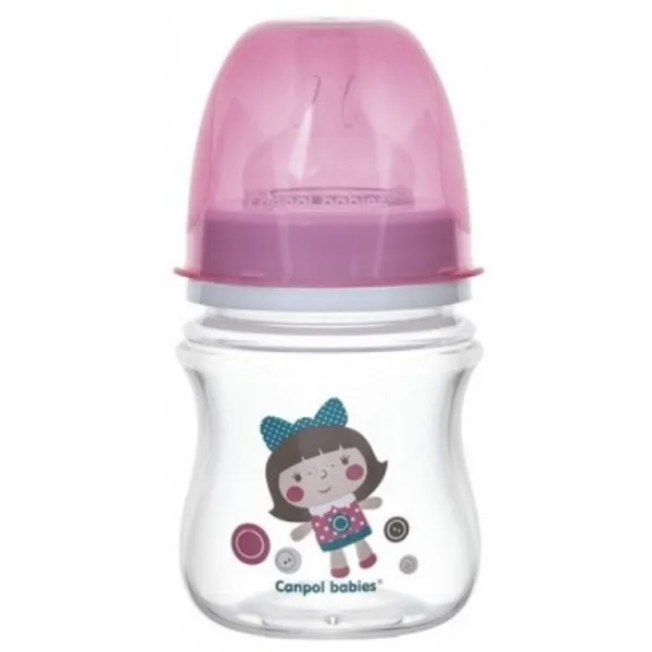 Biberon Canpol 35/ 220 Unisex/ 120 ml/ Transparent photo 3 Biberon Canpol 35/ 220 Unisex/ 120 ml/ Transparent photo 3