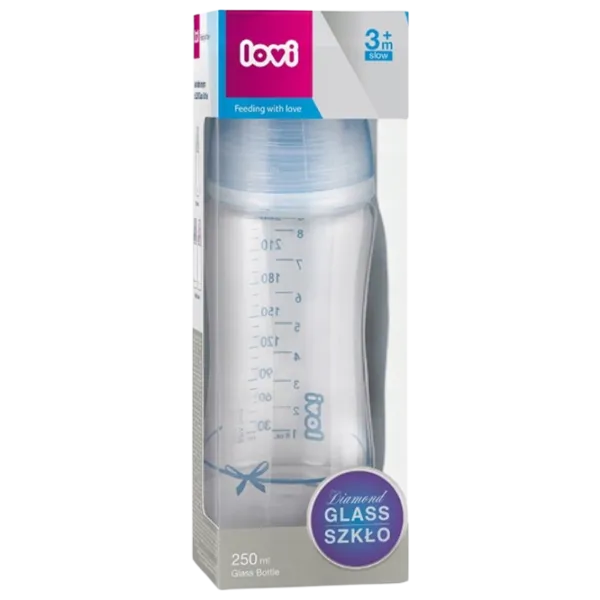 Biberon Canpol 74/ 204 pentru băieți/ 250 ml/ Transparent photo 2