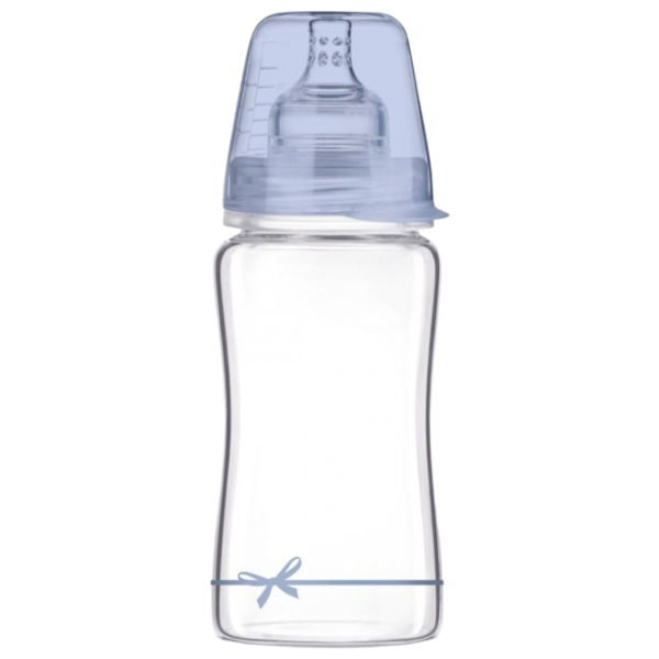 Biberon Canpol 74/ 204 pentru băieți/ 250 ml/ Transparent photo 3