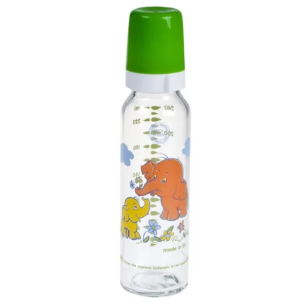 Biberon Canpol 42/ 201 Unisex/ 240 ml/ Transparent photo 3 Biberon Canpol 42/ 201 Unisex/ 240 ml/ Transparent photo 3