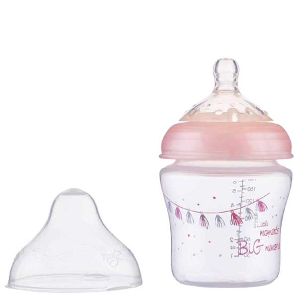 Бутылочка для кормления Nuby ID68059 Унисекс/ 180 мл/ Прозрачный photo 2 Бутылочка для кормления Nuby ID68059 Унисекс/ 180 мл/ Прозрачный photo 2
