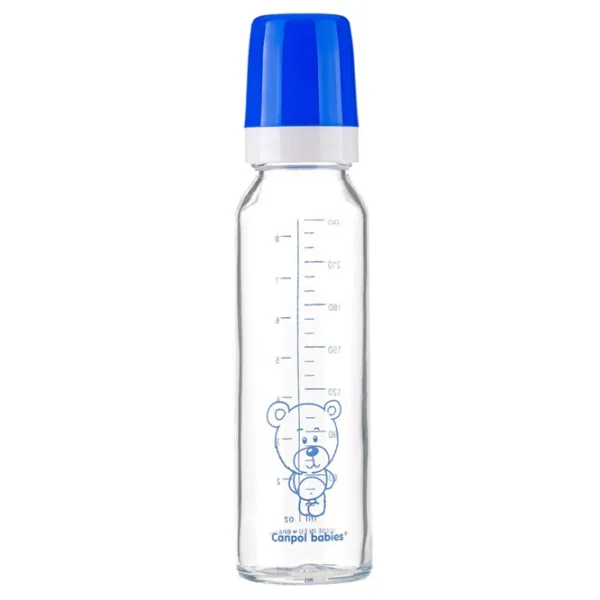 Biberon Canpol 42/ 101 Unisex/ 240 ml/ Transparent photo 2