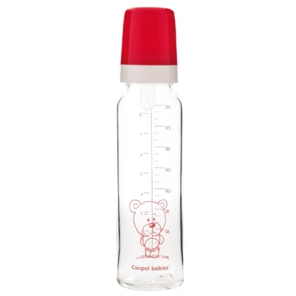 Biberon Canpol 42/ 101 Unisex/ 240 ml/ Transparent photo 3