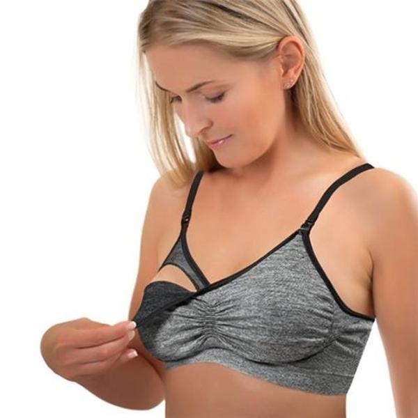 Sutien pentru alăptare
BabyOno 506/ 38 80 - 85 cm/ Poliamid,elastan/ Gray photo 2