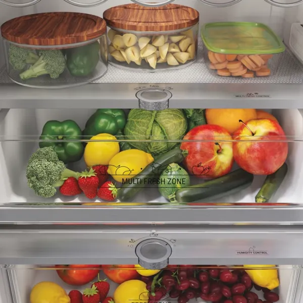 Холодильник Hotpoint-Ariston HAFC9 TT43SX O3 с нижней морозильной камерой 367 л / 202.7 cm / Нержавеющая сталь photo 8