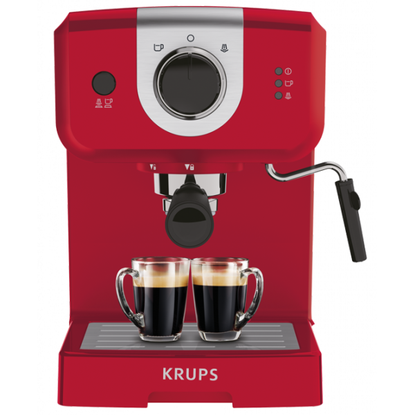 Espressor KRUPS XP320530 Manual (cu cupă) / 1.5 l / Red photo 2