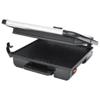 Электрогриль Polaris PGP1502 Контактный/ 2000 Вт/ Нержавеющая сталь Черный photo 3