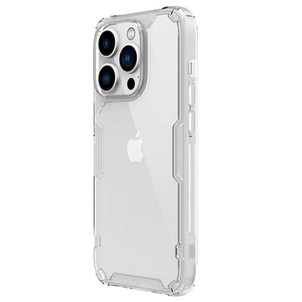 Чехол для смартфона Apple iPhone 14 Pro Max Nillkin/ Back/ TPU/ PC/ Белый Прозрачный photo 4
