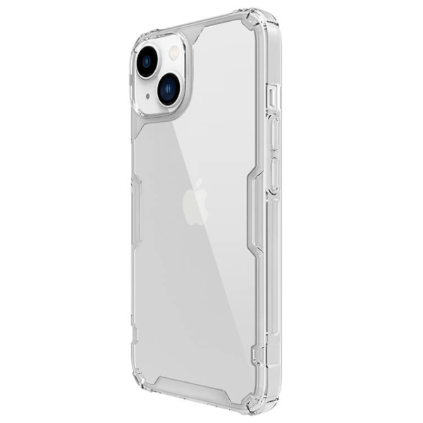 Чехол для смартфона Apple iPhone 14 Plus Nillkin/ Back/ TPU/ PC/ Белый Прозрачный photo 4