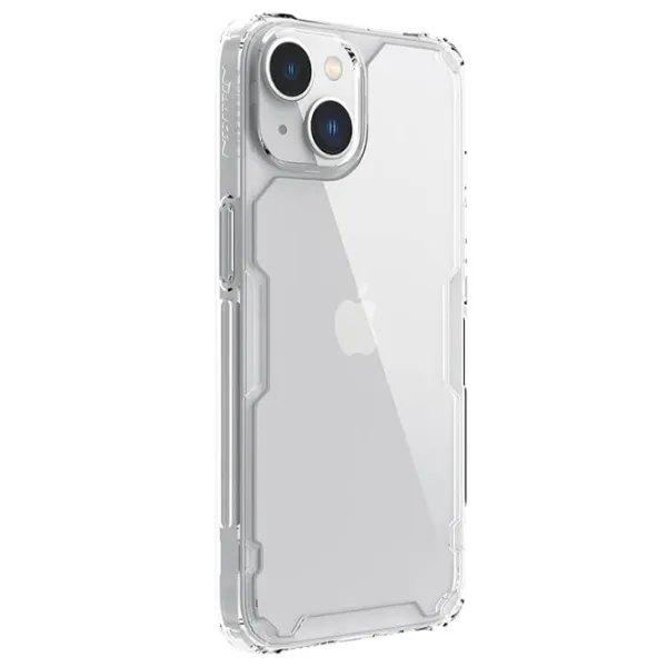 Чехол для смартфона Apple iPhone 14 Nillkin/ Back/ TPU/ PC/ Белый Прозрачный photo 3