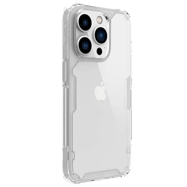 Чехол для смартфона Apple iPhone 14 Pro Max Nillkin/ Back/ TPU/ PC/ Белый Прозрачный photo 4