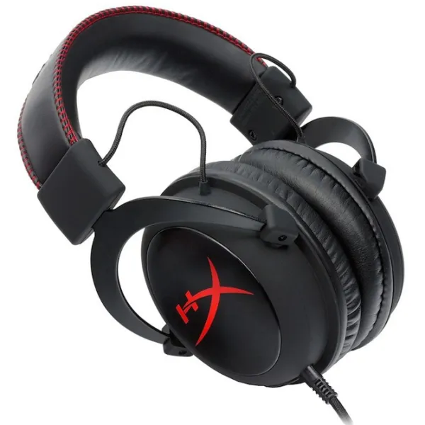 Наушники HyperX Cloud Core 7.1 Красный Черный Проводная/ Игровой photo 3