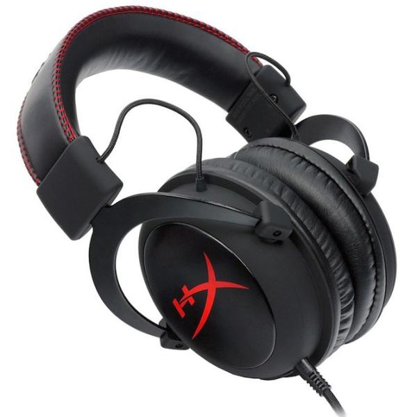 Наушники HyperX Cloud Core 7.1 Красный Черный Проводная/ Игровой photo 3