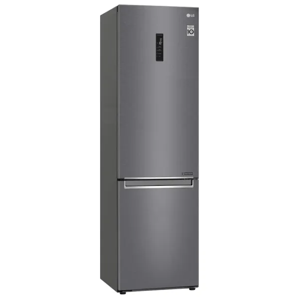 Frigider LG GW-B509SLKM cu congelator jos 384 l / 203 cm / Inox photo 2