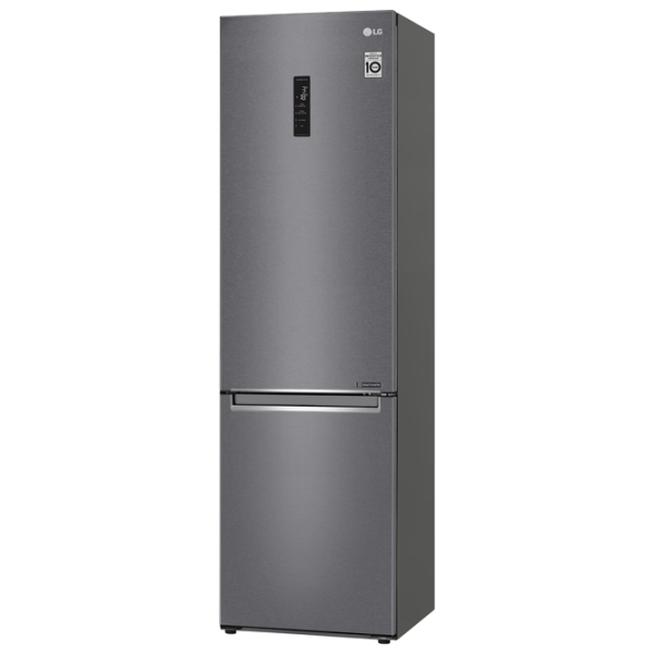 Frigider LG GW-B509SLKM cu congelator jos 384 l / 203 cm / Inox photo 3
