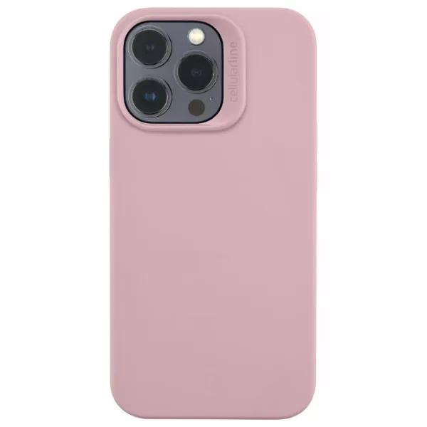 Husă pentru smartphone Apple iPhone 14 Pro Max Cellularline/ Back/ Silicon/ Pink photo 2