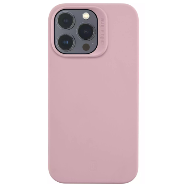 Husă pentru smartphone Apple iPhone 14 Pro Max Cellularline/ Back/ Silicon/ Pink photo 2