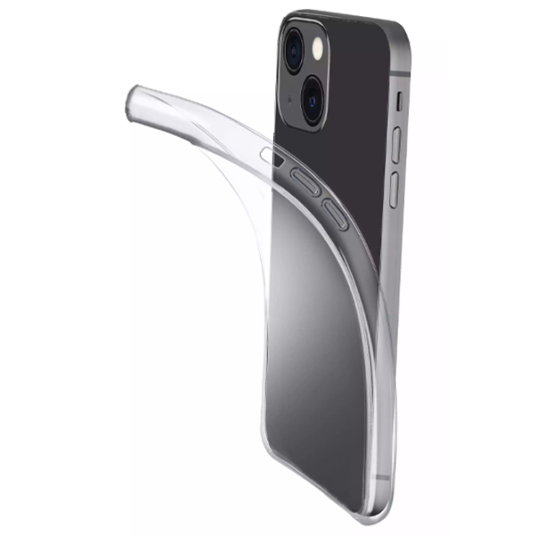 Husă pentru smartphone Apple iPhone 14 Cellularline/ Back/ Soft/ Transparent photo 2