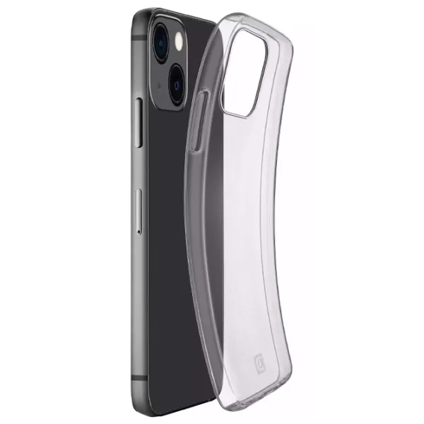 Husă pentru smartphone Apple iPhone 14 Cellularline/ Back/ Soft/ Transparent photo 4