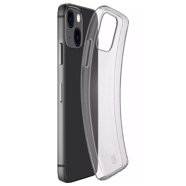 Husă pentru smartphone Apple iPhone 14 Cellularline/ Back/ Soft/ Transparent photo 4