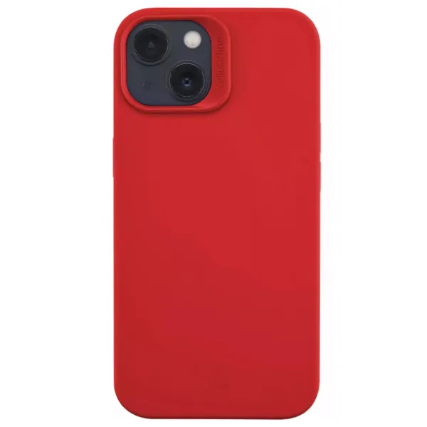 Husă pentru smartphone Apple iPhone 14 Cellularline/ Back/ Silicon/ Red photo 2