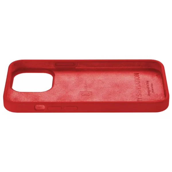 Husă pentru smartphone Apple iPhone 14 Pro Max Cellularline/ Back/ Silicon/ Red photo 4