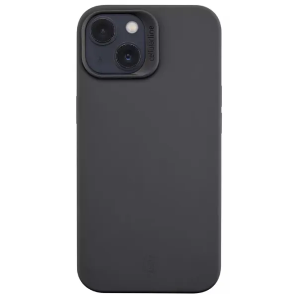 Husă pentru smartphone Apple iPhone 14 Cellularline/ Back/ Silicon/ Black photo 2