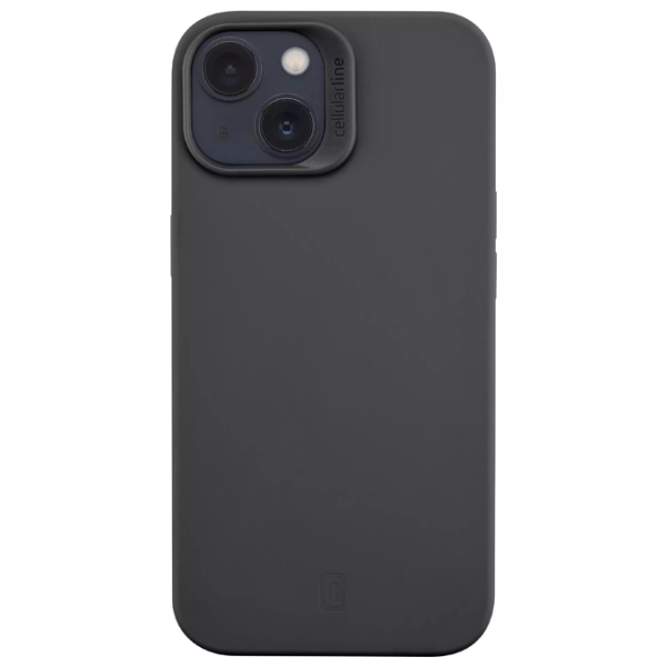 Husă pentru smartphone Apple iPhone 14 Cellularline/ Back/ Silicon/ Black photo 2