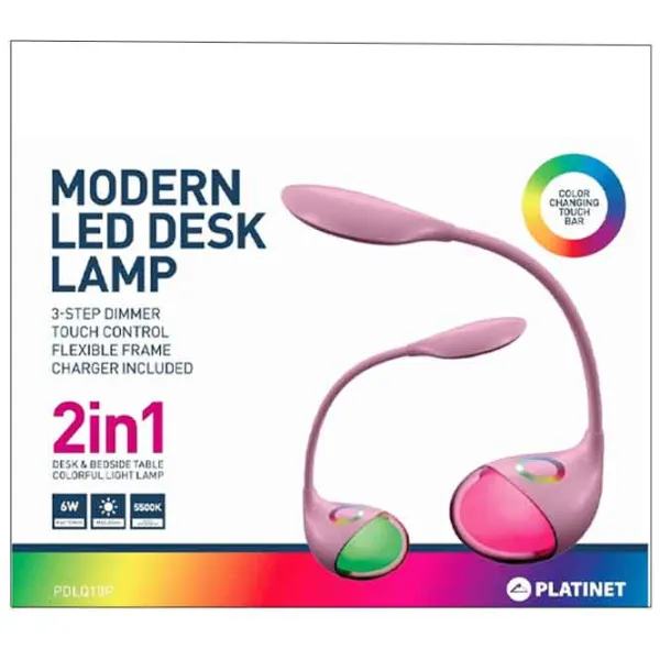 Lampă de masă Platinet PDLQ10P Pink photo 3